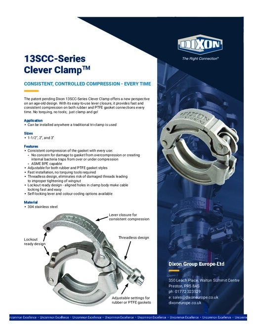 Dixon Group Europe Ltd catalogue or product image