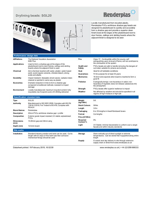 Renderplas Ltd catalogue 11 cover